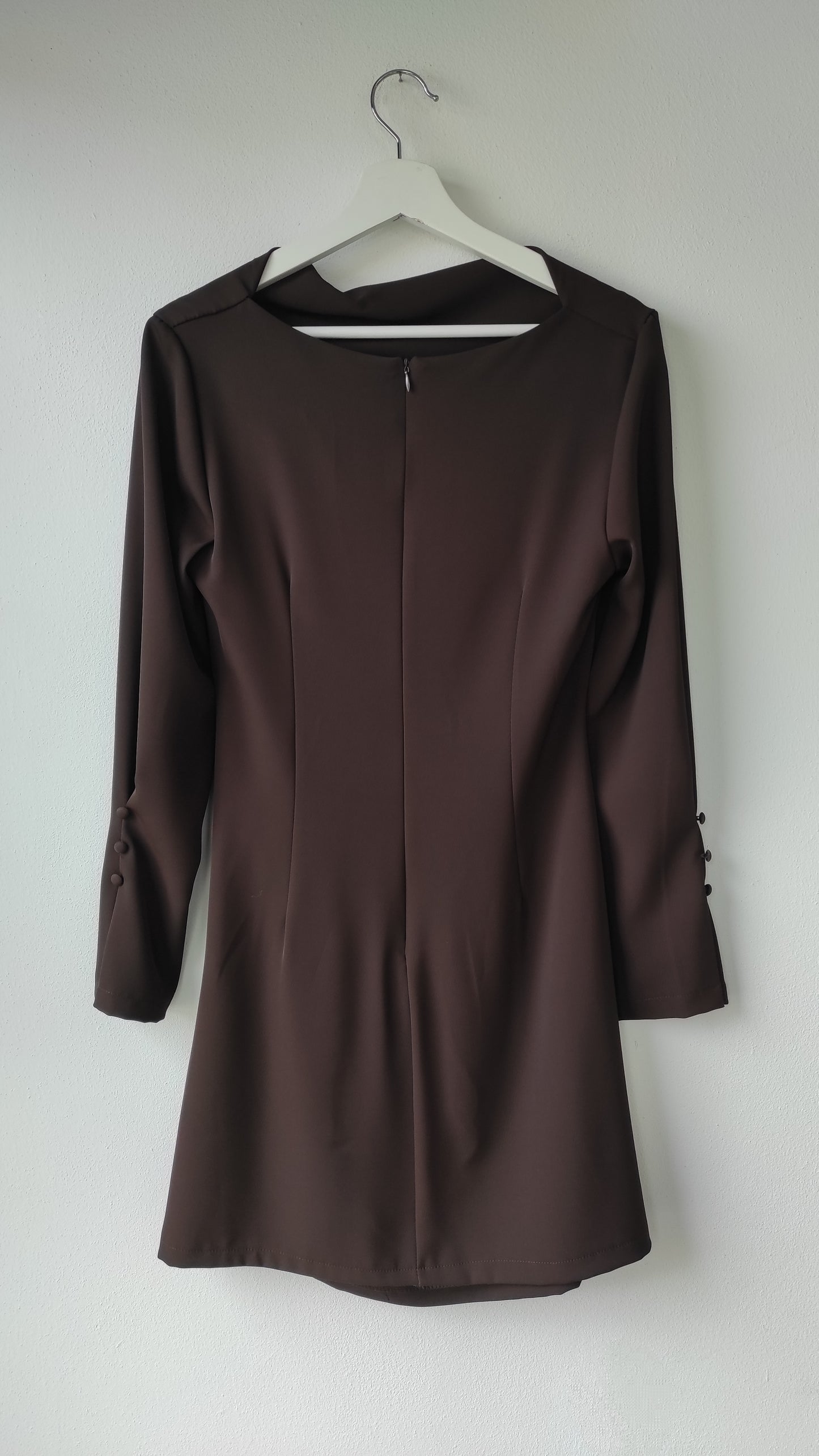 VESTITO CORTO ARRICCIATO