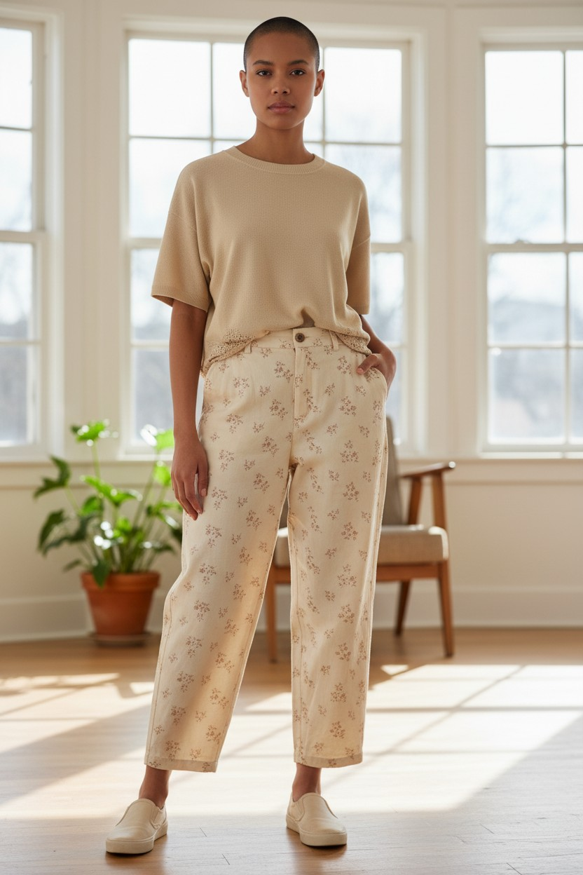 PANTALONI RICAMATI