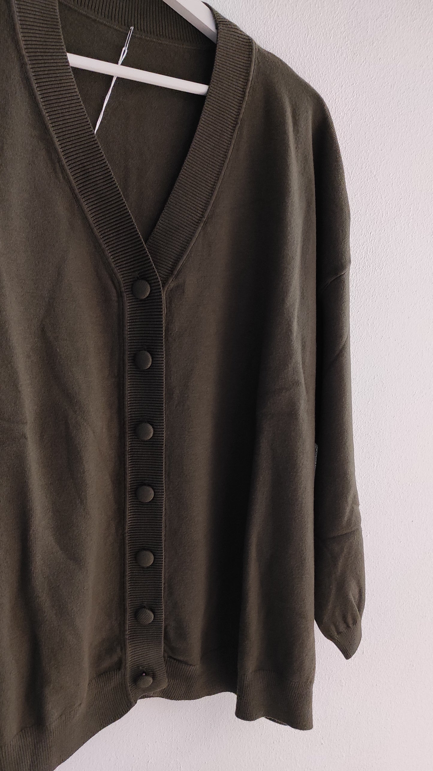 CARDIGAN VISCOSA OVERSIZE