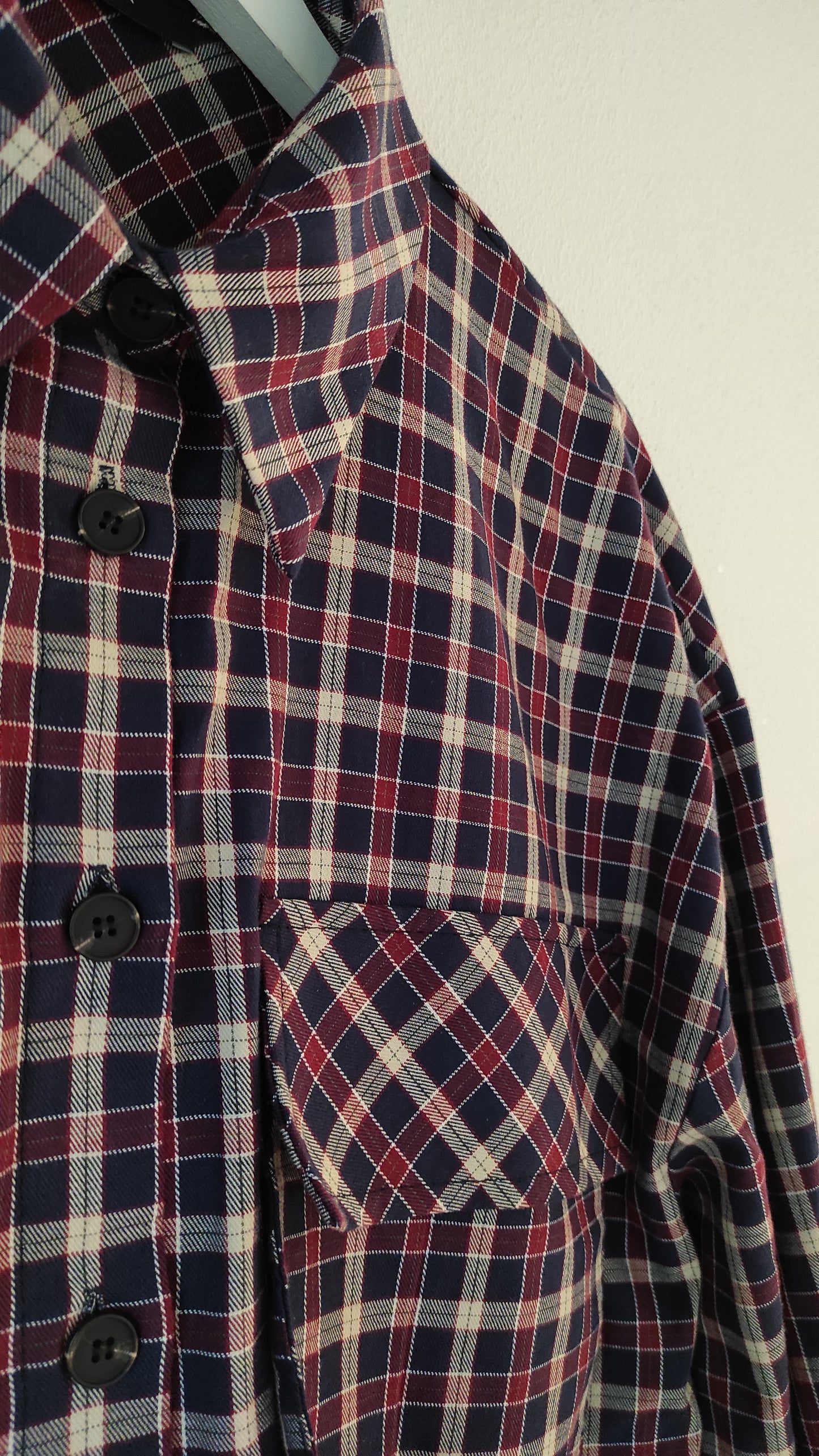 CAMICIA TARTAN OVERSIZE
