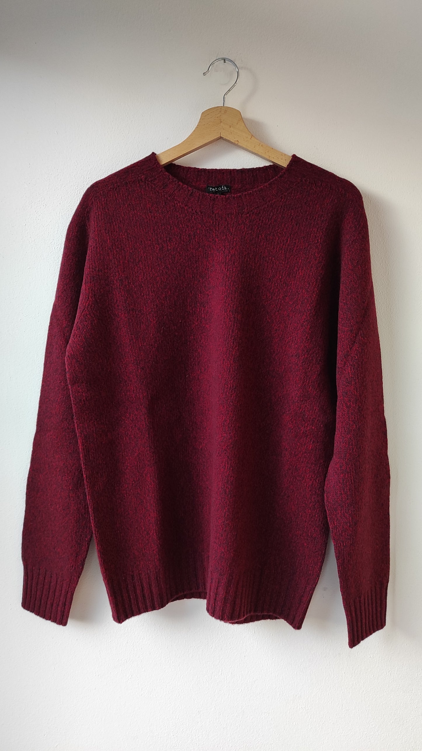 MAGLIA GIROCOLLO MELANGE