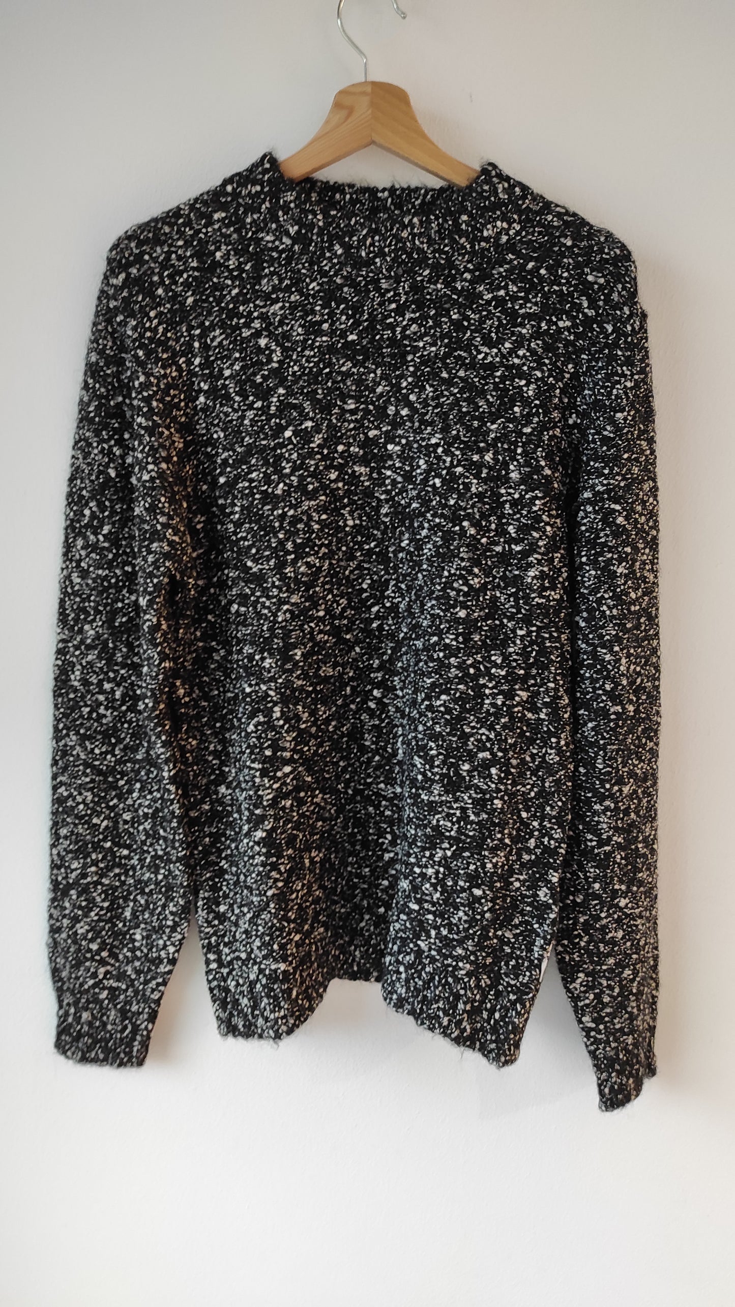 MAGLIA GIROCOLLO PUNTINATA