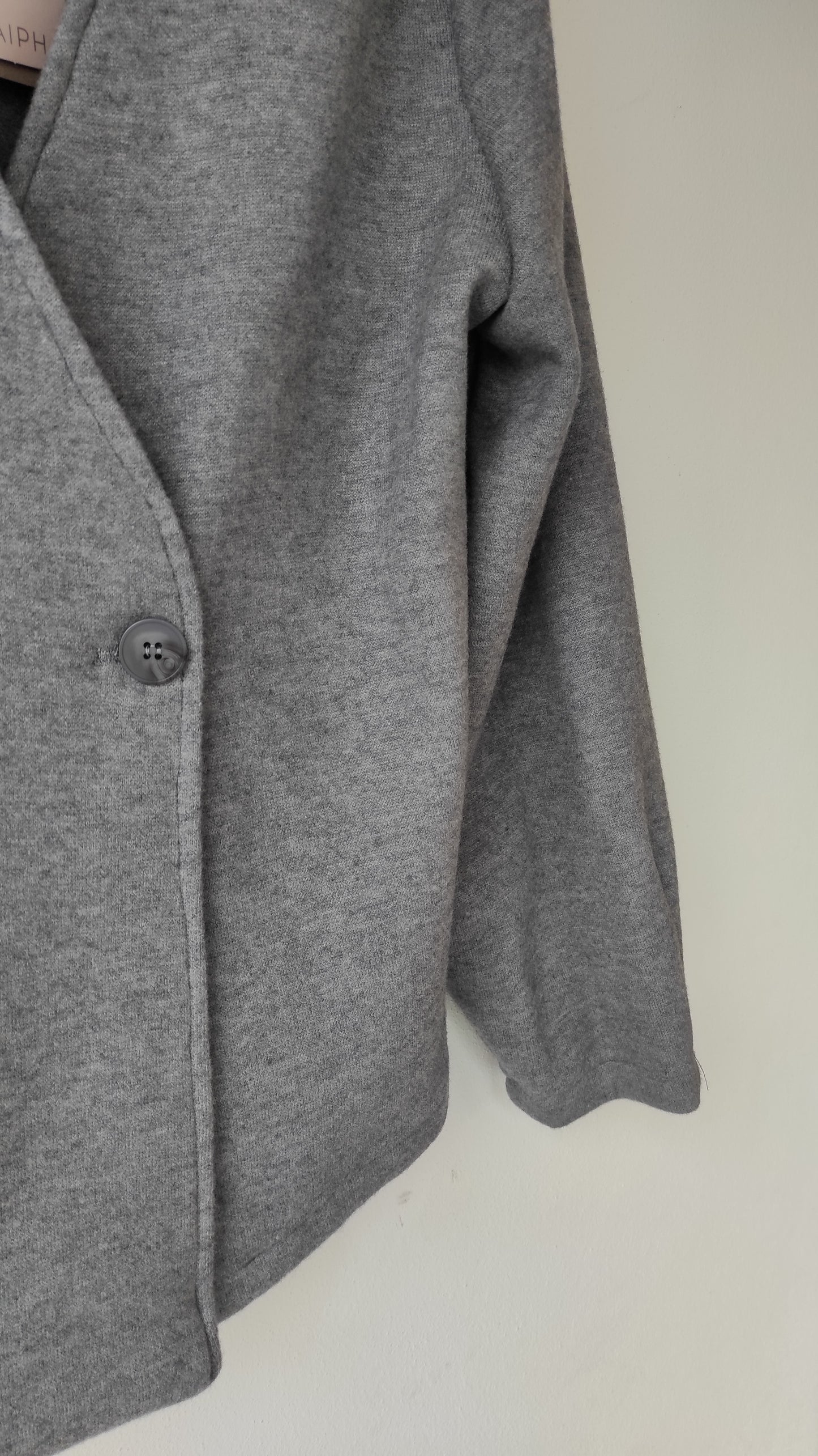 CARDIGAN IN MAGLIA DOPPIOPETTO