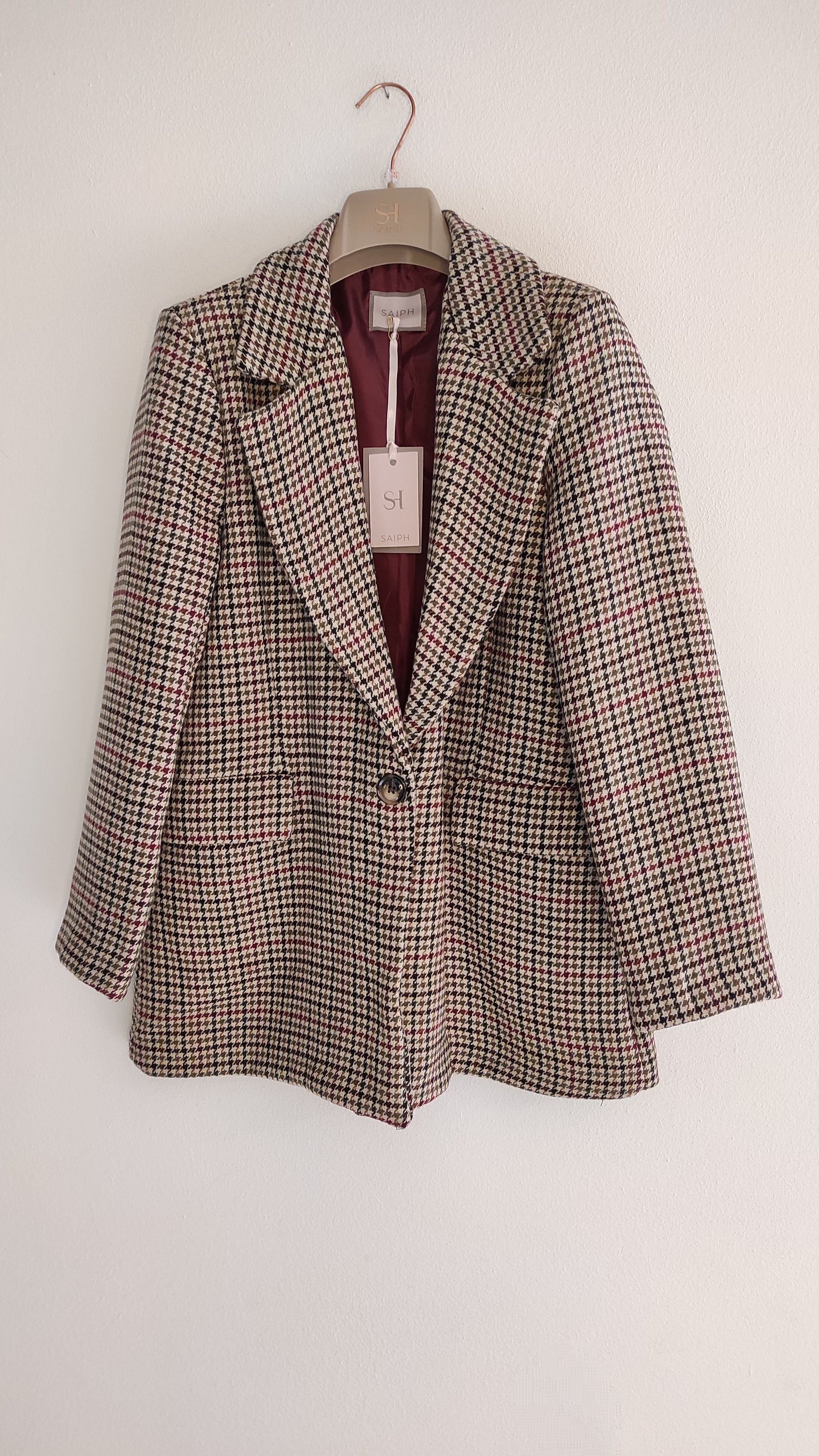 GIACCA PIED DE POULE