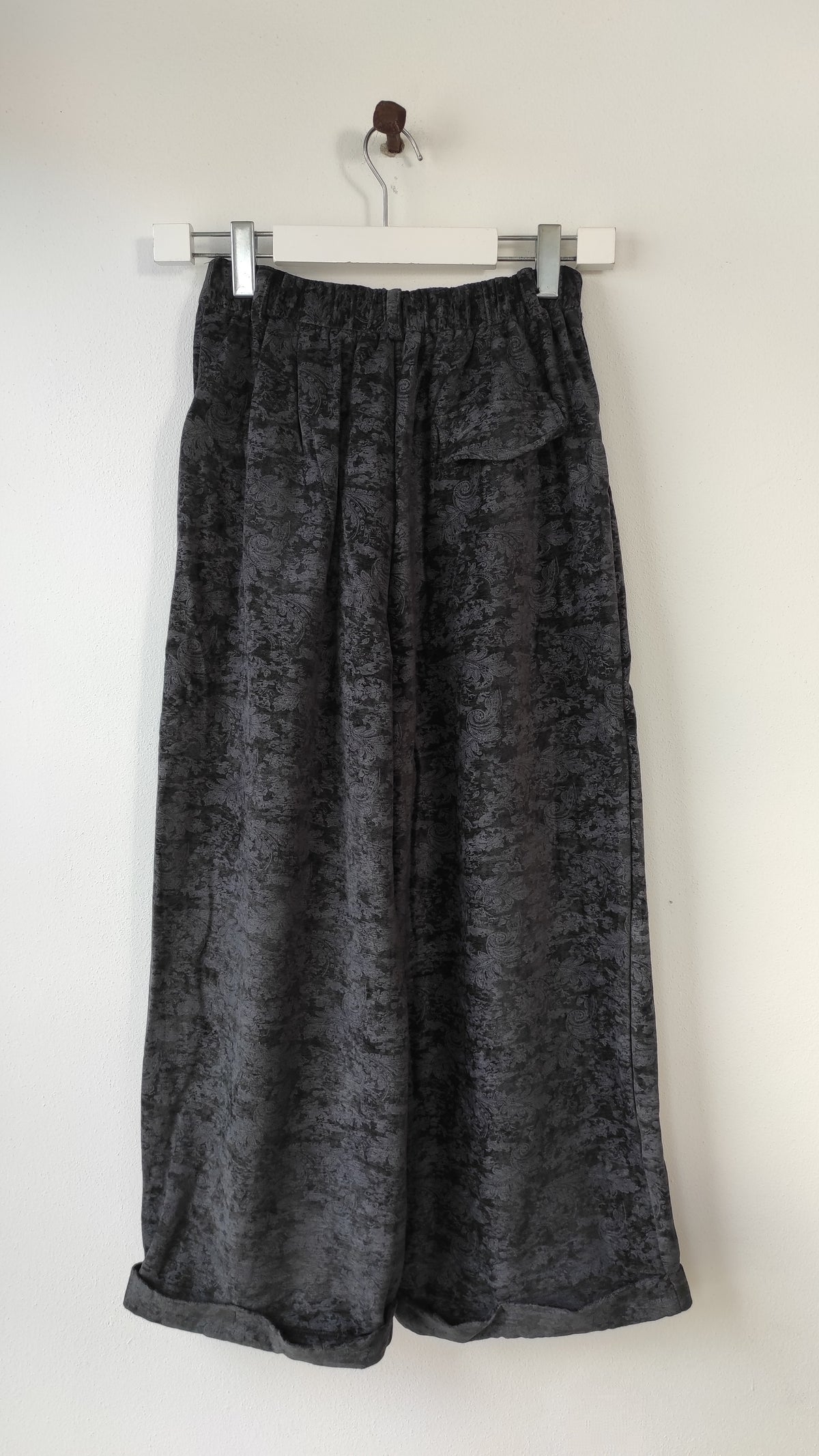 Pantalone damascato
