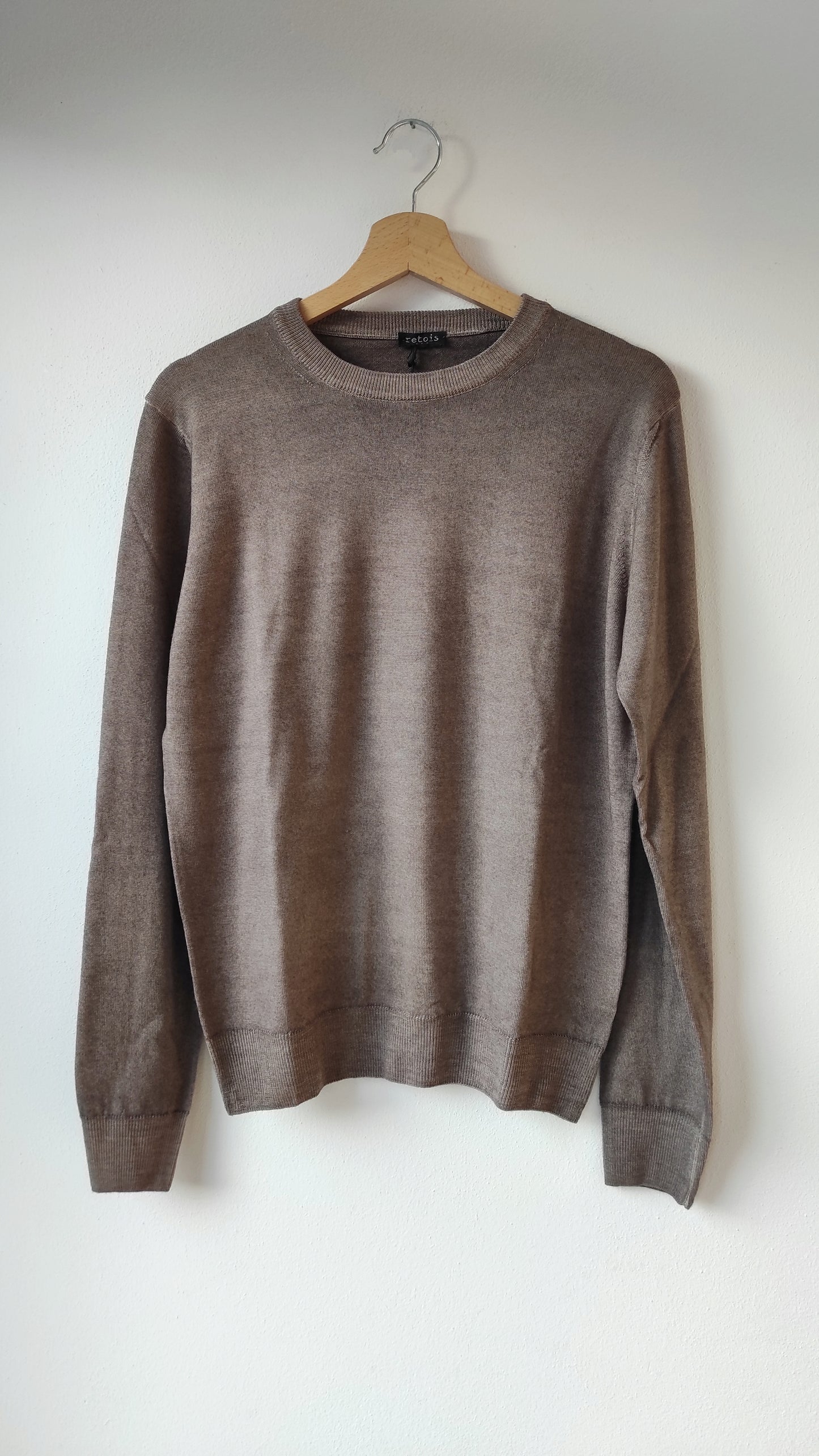 MAGLIA GIROCOLLO TINTO CAPO