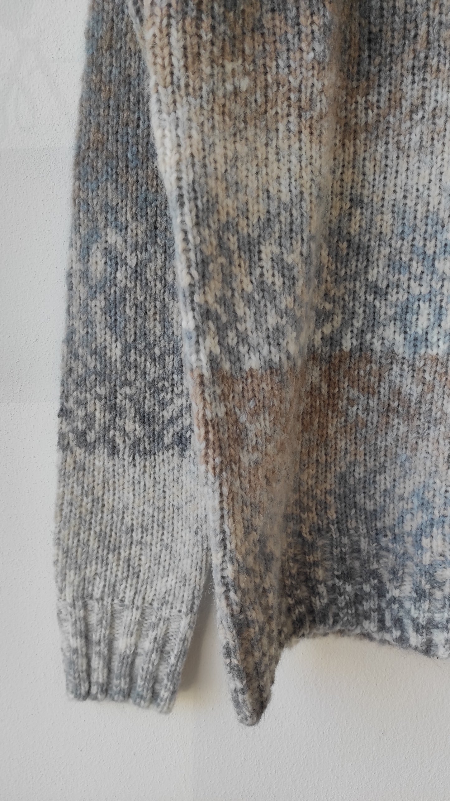 MAGLIA GIROCOLLO SFUMATO