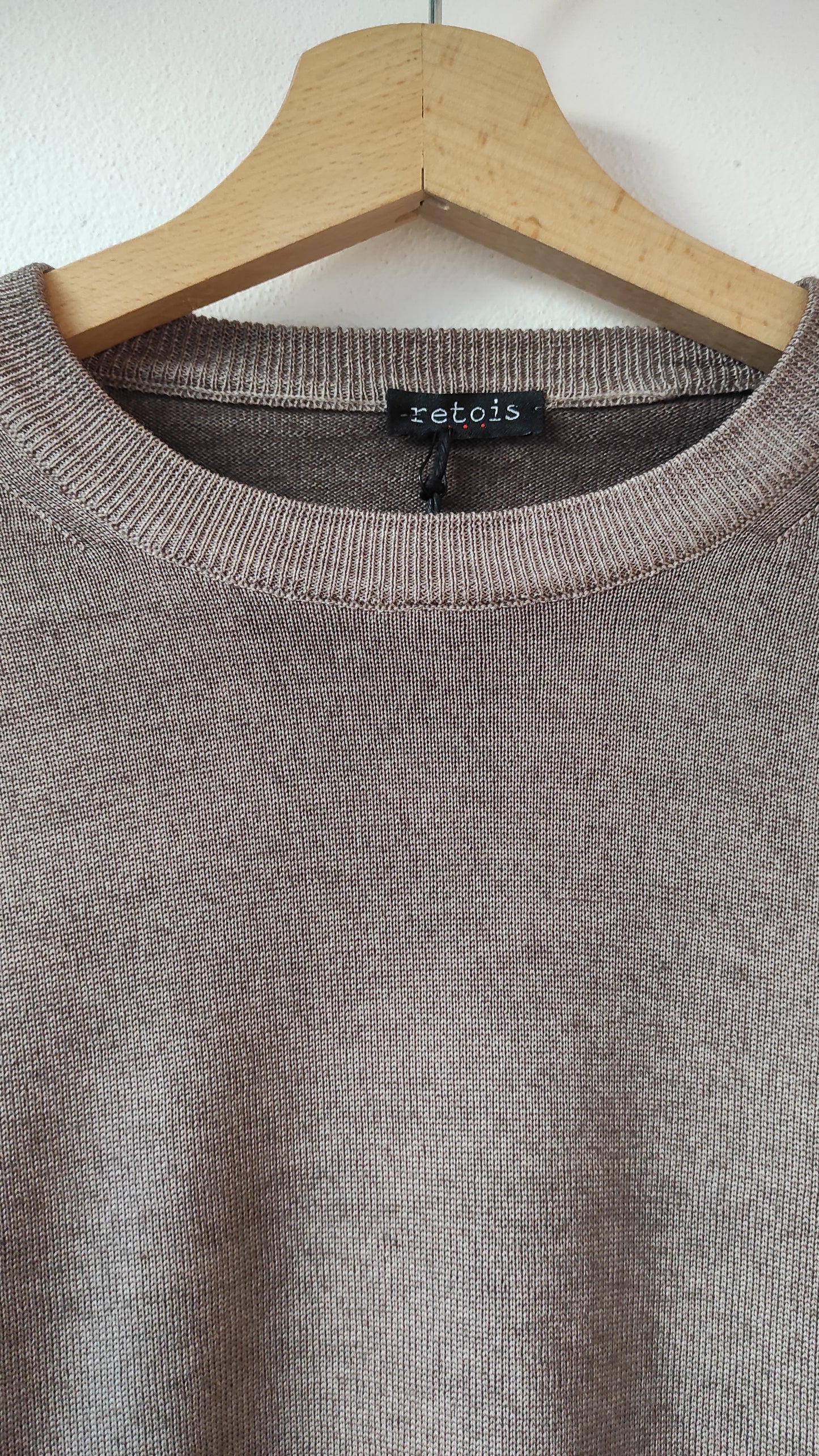 MAGLIA GIROCOLLO TINTO CAPO