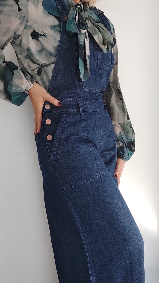 SALOPETTE IN DENIM