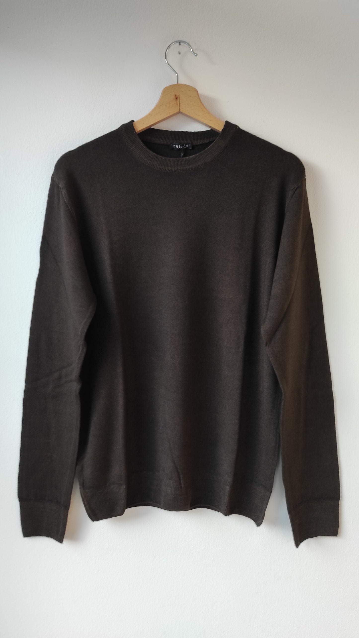 MAGLIA GIROCOLLO TINTO CAPO