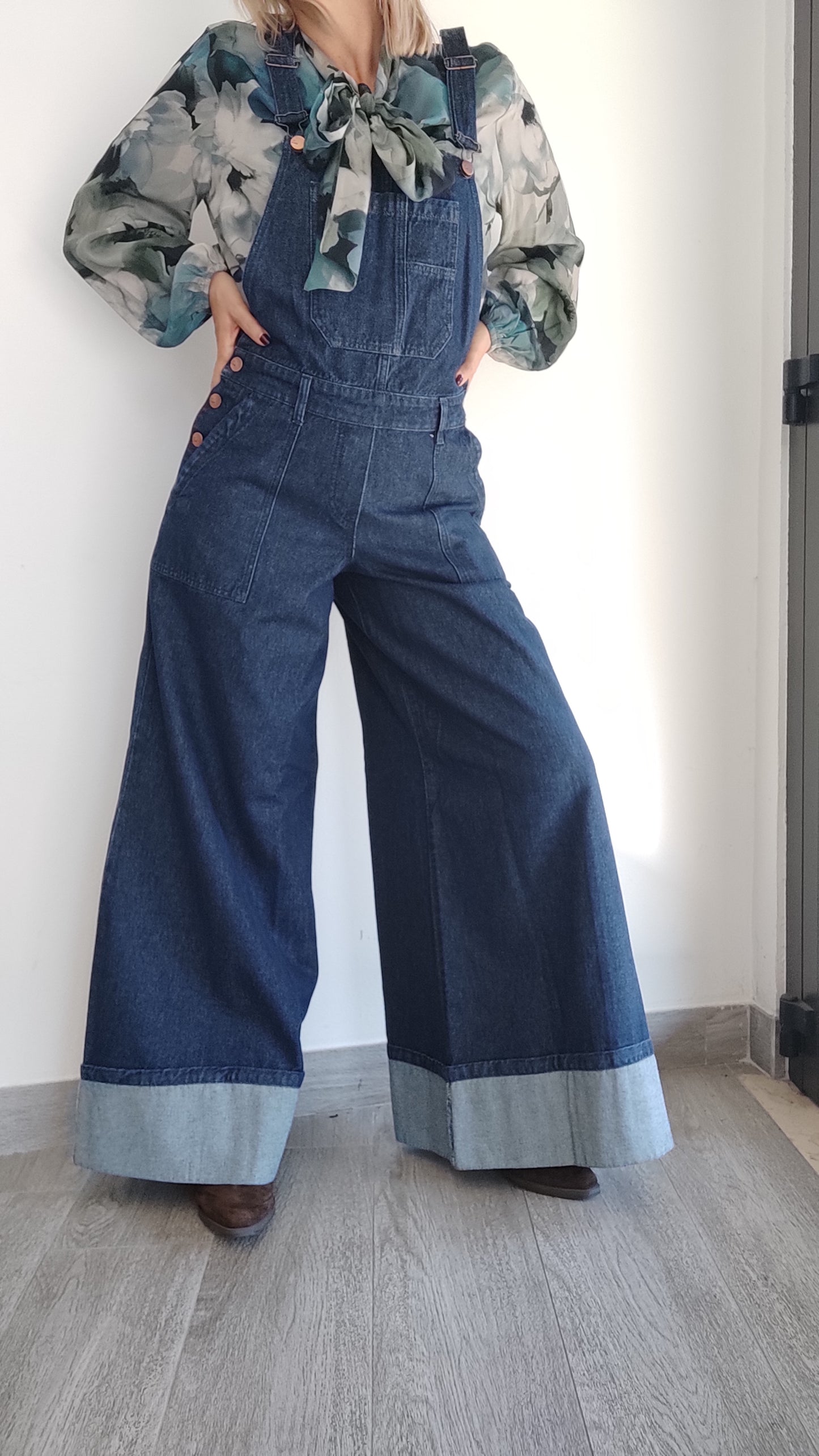 SALOPETTE IN DENIM