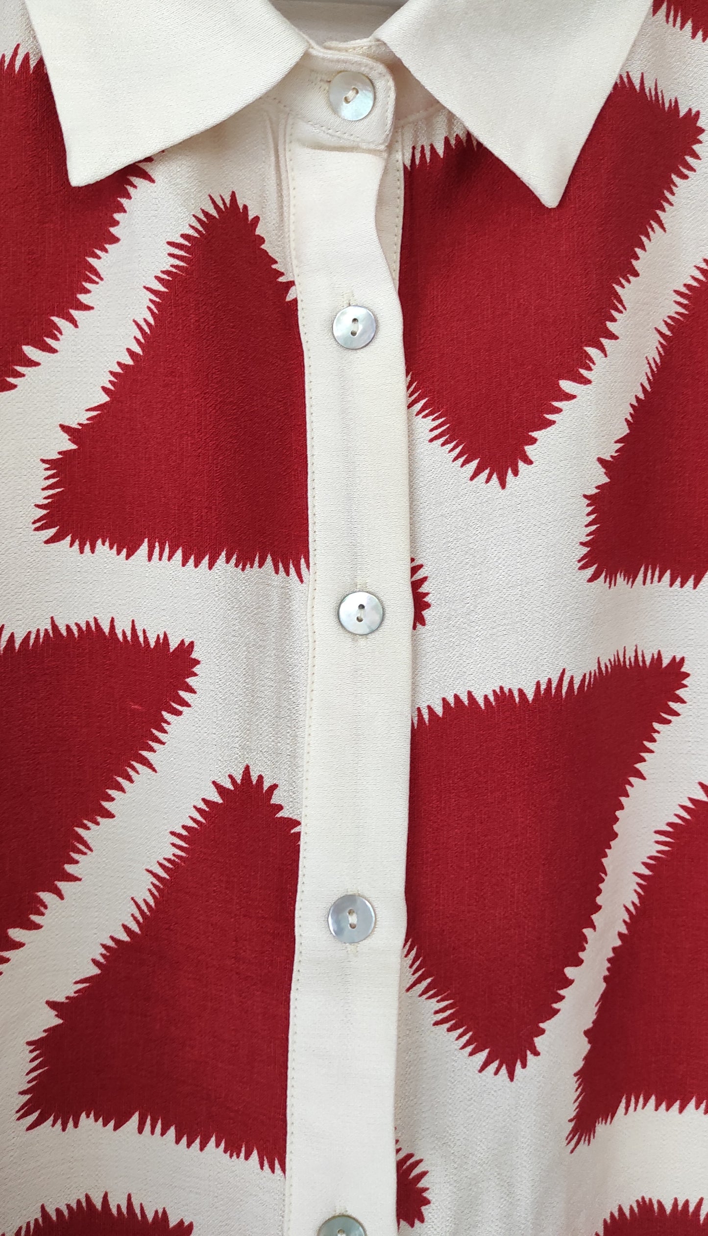 Camicia stampa geometrica