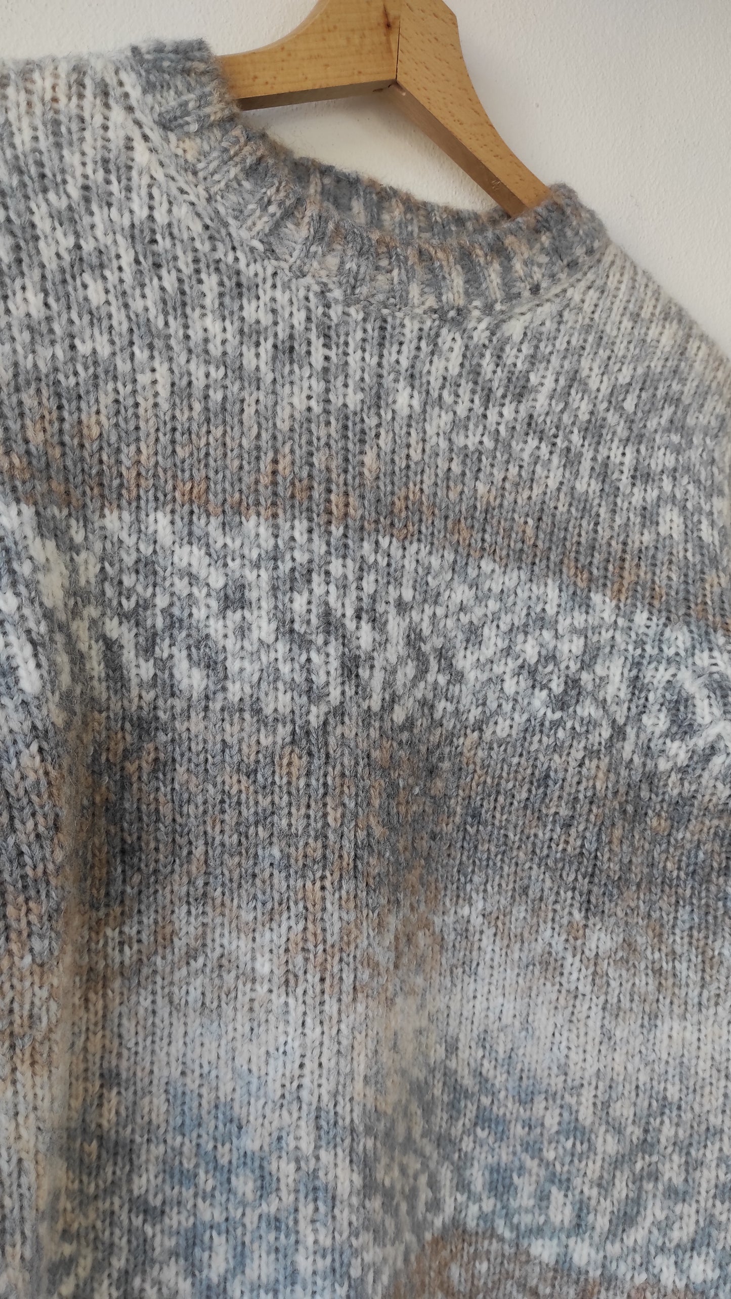 MAGLIA GIROCOLLO SFUMATO