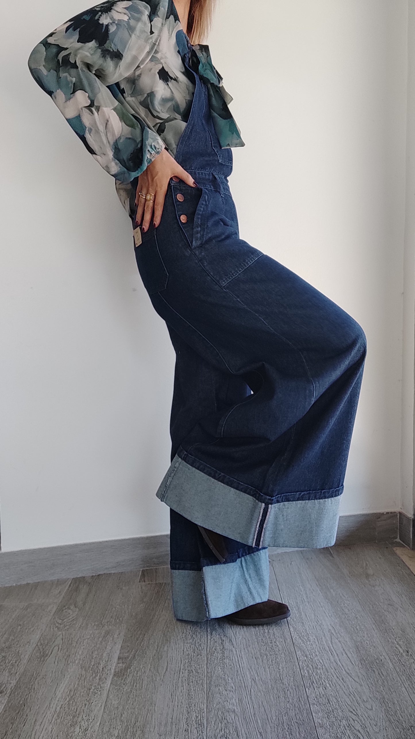 SALOPETTE IN DENIM