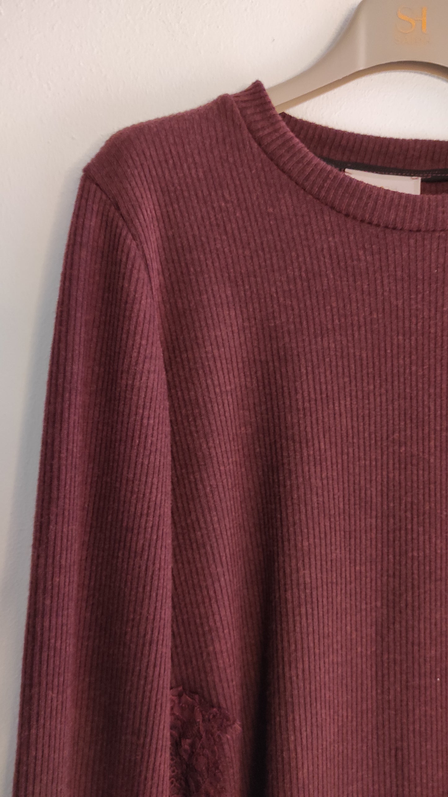 MAGLIA SPACCHI PIZZO